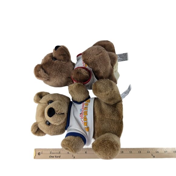 McGraw-Hill Teddy Bear Hand Puppet Early DLM Childhood Express Shirt Lot Vintage - Picture 9 of 9